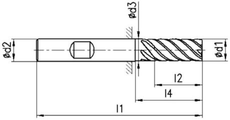 Fraisage à dresser carbure: ISO Uni