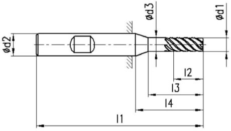 Fraisage à dresser carbure: ISO H
