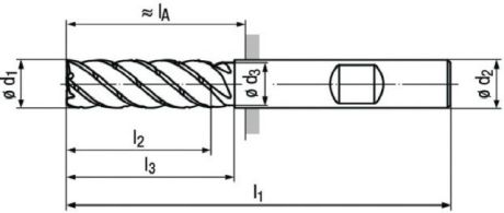 Fraisage dynamique carbure: ISO K