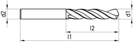 Spiralbohrer OSG VP-Drill Typ XPM-105 TiCN HSS-PM [LastViewedItems.CatItem.ArtName2]