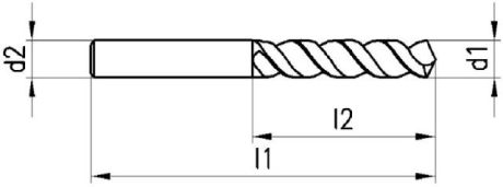 Standard di fabbrica per la foratura HSS: ISO M