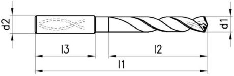 Trapano a tazza Gühring RT 100 T 25xD [LastViewedItems.CatItem.ArtName2]