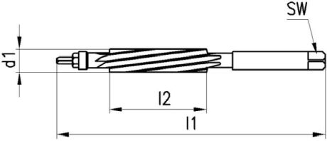 BECK Alesatore manuale regolabile DIN 859 HSS [SimilarCatItems.CatItem.ArtName2]