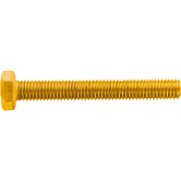 Sechskantschrauben Messing blank DIN 933 