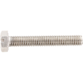 Sechskantschrauben Schli. INOX A4 DIN 933 