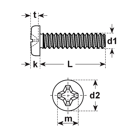 Viti a testa bombata INOX A2 DIN 7985 [LastViewedItems.CatItem.ArtName2]