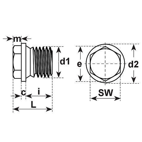 Verschluss-Schrauben Messing blank DIN 910 R [SimilarCatItems.CatItem.ArtName2]