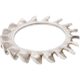 Ranelle dentate INOX A2 DIN 6798 A 