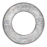 HV-Unterlagsscheiben SARA Stahl fvz EN 14399-6 C45 