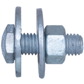 Kit de vis à tête hexagonale bombée S116 8.8 ZF 