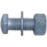 Kit de vis à tête hexagonale bombée 8.8 ZF 