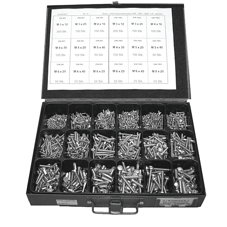 Assortiment k+w no 9 DIN 965/7985 zb [SimilarCatItems.CatItem.ArtName2]