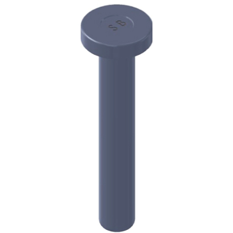 Kopfbolzendübel Stahl blank Wst. S 235J2+C450 [SimilarCatItems.CatItem.ArtName2]