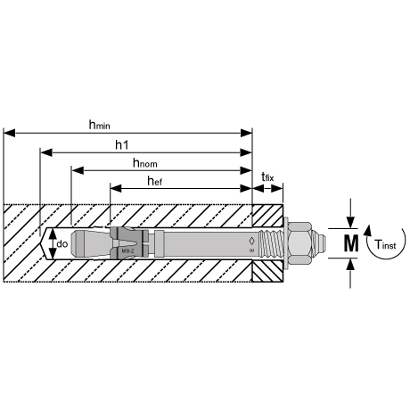Bullone d'ancoraggio BZ3-U MKT INOX A4 [SimilarCatItems.CatItem.ArtName2]