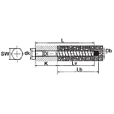 Mauerschrauben Multi-Monti MMS-S V4A INOX 