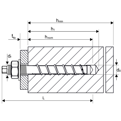 Betonschrauben BSZ-B INOX A4 [SimilarCatItems.CatItem.ArtName2]