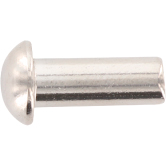 Halbrundnieten INOX A2 DIN 660 