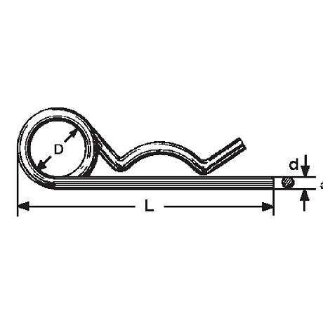 Vorstecker doppelt Federstahl vz [SimilarCatItems.CatItem.ArtName2]