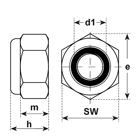 Sicherungsmuttern Poly-Stop Stahl vz DIN 982 8 [SimilarCatItems.CatItem.ArtName2]