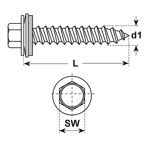 Vis spéciale Bois E-XS A INOX A2 [SimilarCatItems.CatItem.ArtName2]