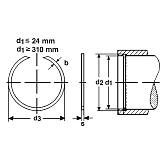 Sprengringe SB Federstahl HV 450-520 sw pho 