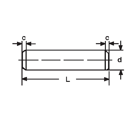 Zylinderstifte 9 S Mn 28 K blank ISO 2338 [SimilarCatItems.CatItem.ArtName2]