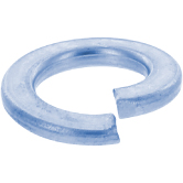 Rondelle ressort acier HRc44-51 Zingé-bleu DIN127B 