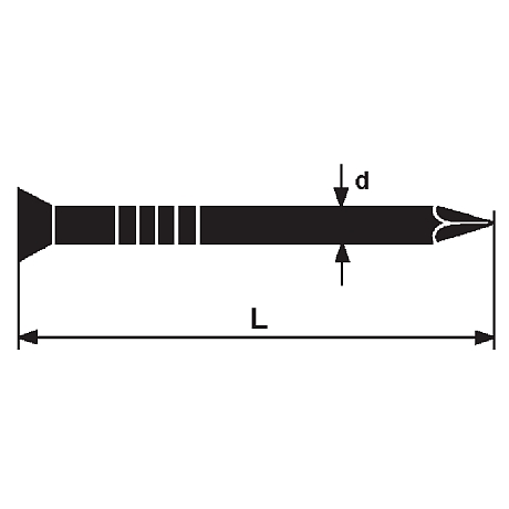 Stifte versenkt blank [SimilarCatItems.CatItem.ArtName2]