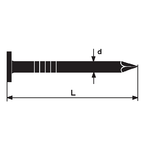 Breitkopfstifte Stahl blank [SimilarCatItems.CatItem.ArtName2]