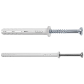 Cheville à frapper NP avec collerette plate INOX A 2