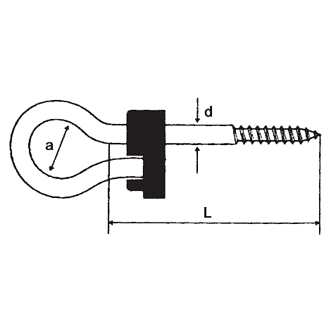 Vis de sécurité pour balançoire + 2 écrous bois Zb [SimilarCatItems.CatItem.ArtName2]