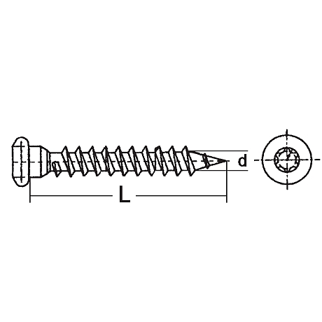 GH-Schrauben mit TX-Antrieb Stahl vz [SimilarCatItems.CatItem.ArtName2]