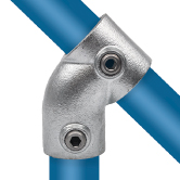 Connettore per tubi TIPO 3 T-pezzo corto 45° ZF 