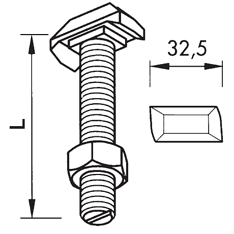 Vis à tête marteau avec écrou 40/22 INOX A4 [SimilarCatItems.CatItem.ArtName2]