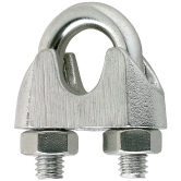 Bügelseilklemmen ~DIN 471 INOX A4 