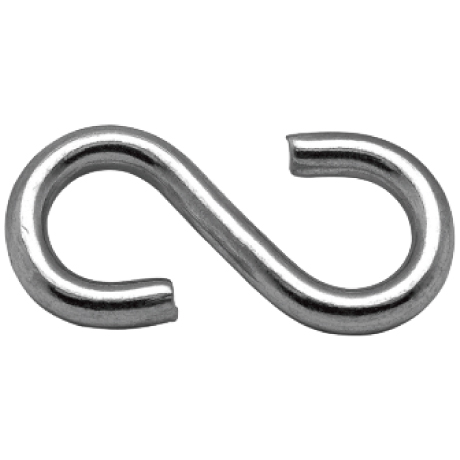 S-Haken Form offen Stahl verzinkt [SimilarCatItems.CatItem.ArtName2]
