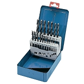 ATORN Lots de forets hélicoïdaux à queue cylindriq ue, jeux de forets en cassette DIN 338