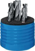 FRANKEN Satz HSS-Eckfräser 1270C TiCN DIN 844 