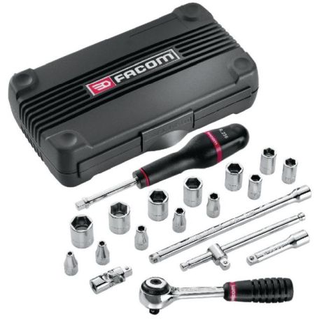 Set di chiavi a bussola, inserti e strumenti di la
