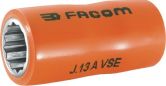 Zwölfkanteinsatz 3/8 FACOM 1000 Volt isoliert 