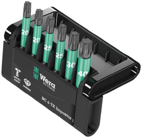 Bitsatz WERA Diamond Mini Check Impaktor 2 [SimilarCatItems.CatItem.ArtName2]