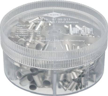 Aderendhülsen-Sortiment KNIPEX 350 Stk. Assortiert [SimilarCatItems.CatItem.ArtName2]