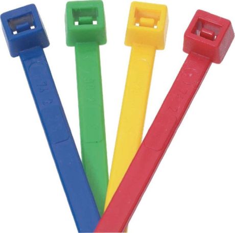 Kabelbinder Farbig Packung zu 100 Stk. [SimilarCatItems.CatItem.ArtName2]