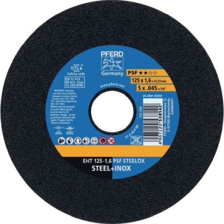 Trennscheibe PFERD EHT PSF STEELOX [SimilarCatItems.CatItem.ArtName2]