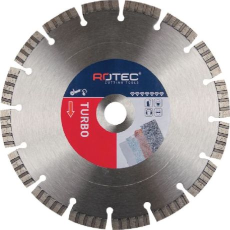 Diamant-Trennscheibe ROTEC Turbo [SimilarCatItems.CatItem.ArtName2]