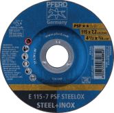 Disco di sgrossatura PFERD PSF STEELOX 