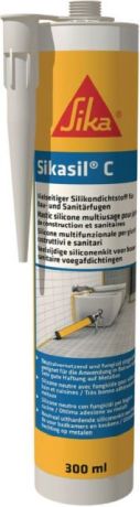 Silikon-Kleb- und Dichtmasse Sika Sikasil-C [SimilarCatItems.CatItem.ArtName2]