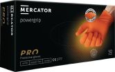 Gants nitrile jetables MERCATOR gogrip orange 