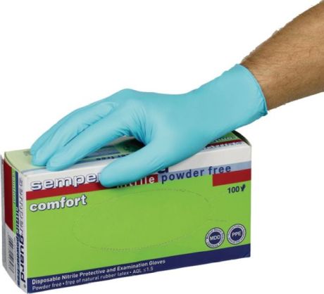 Guanti monouso in nitrile SEMPERGUARD Comfort Box [SimilarCatItems.CatItem.ArtName2]