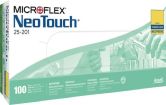 Gants à usage unique ANSELL MICROFLEX NeoTouch 25- 
